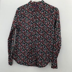 J. Crew Slim perfect shirt in Liberty Sarah floral size 6